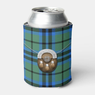 Clan Keith Tartan und Sporran Dosenkühler