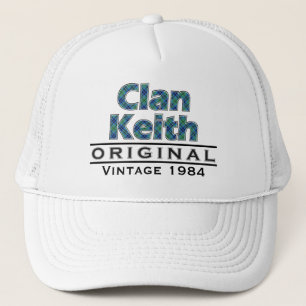 Clan Keith Vintag anpassen Truckerkappe