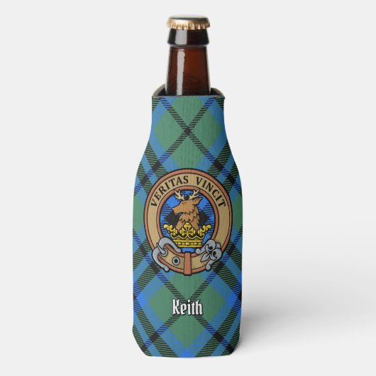 Clan Keith Wappen Flasche Cooler Flaschenkühler (Flaschenvorderseite)