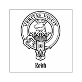 Clan Keith Wappen Rubber Briefmarke Gummistempel (Prägung)