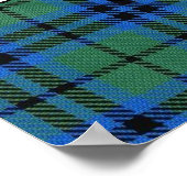 Clan Keith's Old Dunnottar Coffee Co. Poster (Ecke)