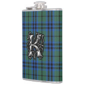 Clan-Keithtartan-alte Schottland-Flasche Flachmann (Links)