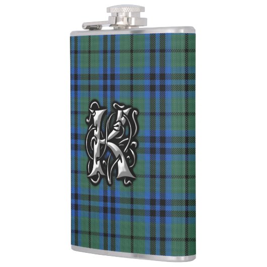 Clan-Keithtartan-alte Schottland-Flasche Flachmann (Links)