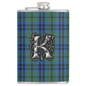 Clan-Keithtartan-alte Schottland-Flasche Flachmann (Vorderseite)