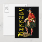 Clan Kennedy Highland Dream Postkarte (Vorne/Hinten)