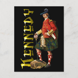 Clan Kennedy Highland Dream Postkarte