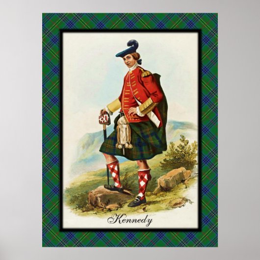 Clan Kennedy Scottish Dreams Poster (Vorne)