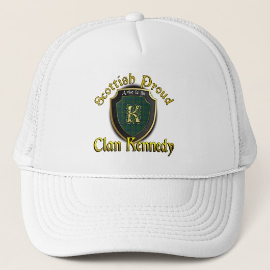 Clan Kennedy Scottish Dynsty Cap Truckerkappe (Vorderseite)
