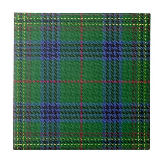 Clan Kennedy Scottish Expressions Tartan Fliese (Vorderseite)