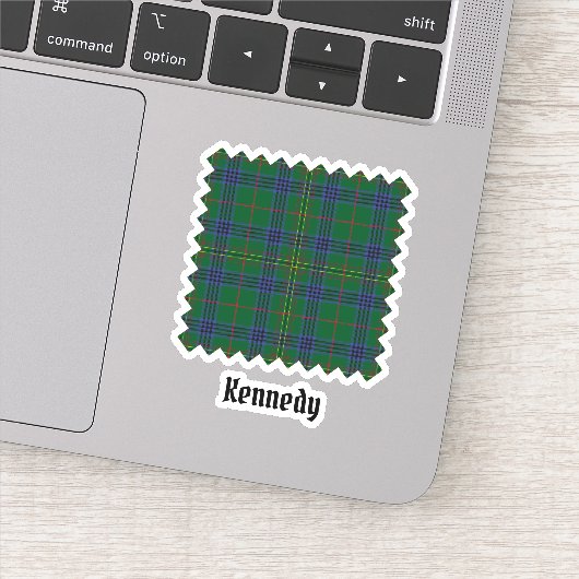 Clan Kennedy Tartan Aufkleber (Detail)