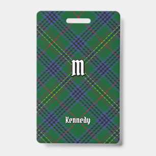 Clan Kennedy Tartan Ausweis