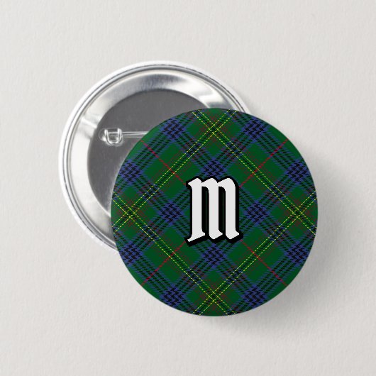 Clan Kennedy Tartan Button (Vorne & Hinten)