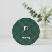 Clan Kennedy Tartan Einladung (Stehend Vorderseite)