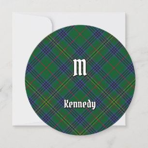 Clan Kennedy Tartan Einladung