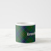 Clan Kennedy Tartan Espressotasse (Vorderseite)