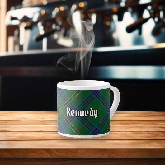 Clan Kennedy Tartan Espressotasse