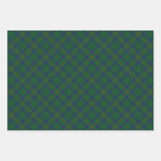 Clan Kennedy Tartan Geschenkpapier Set (Vorderseite 2)