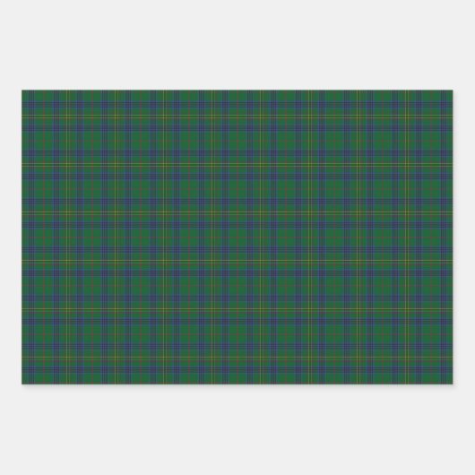 Clan Kennedy Tartan Geschenkpapier Set (Vorderseite)