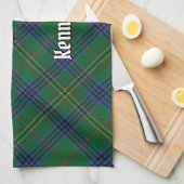 Clan Kennedy Tartan Geschirrtuch (Viertel Falte)