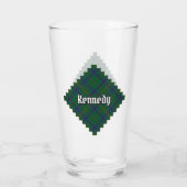 Clan Kennedy Tartan Glas (Rückseite)