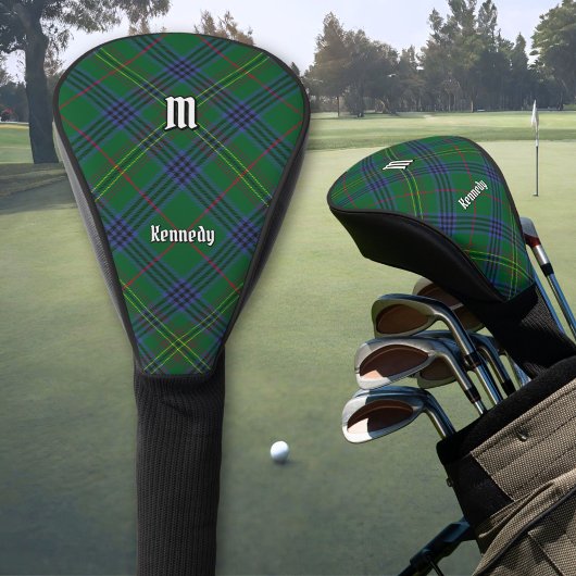 Clan Kennedy Tartan Golf Headcover