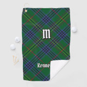 Clan Kennedy Tartan Golfhandtuch (Insitu)