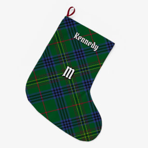 Clan Kennedy Tartan Großer Weihnachtsstrumpf