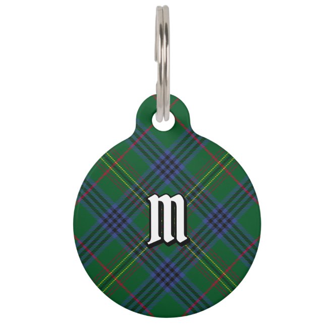 Clan Kennedy Tartan Haustiermarke (Vorderseite)