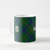 Clan Kennedy Tartan Kaffeetasse (Vorderseite Links)