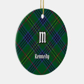 Clan Kennedy Tartan Keramik Ornament (Rechts)
