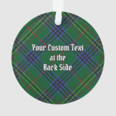 Clan Kennedy Tartan Ornament (Rückseite)