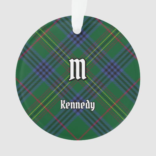 Clan Kennedy Tartan Ornament (Vorderseite)