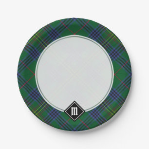 Clan Kennedy Tartan Pappteller