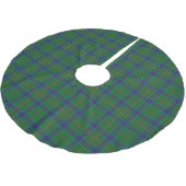 Clan Kennedy Tartan Polyester Weihnachtsbaumdecke (Schrägansicht)