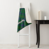 Clan Kennedy Tartan Sherpadecke (Beispiel)