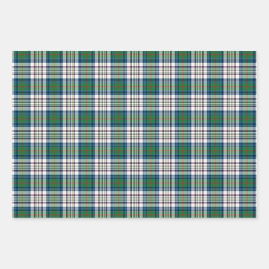 Clan Kennedy Tartan Variationen Geschenkpapier Set (Vorderseite 2)