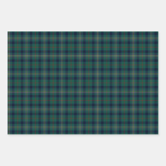 Clan Kennedy Tartan Variationen Geschenkpapier Set (Vorderseite)