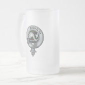 Clan-Kennedy-Tasse Mattglas Bierglas (Vorderseite Links)