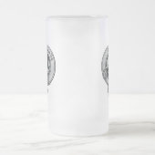 Clan-Kennedy-Tasse Mattglas Bierglas (Mittel)