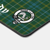 Clan Kennedy Wappen Abzeichen & Tartan Schreibtischunterlage (Ecke)