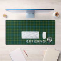 Clan Kennedy Wappen Abzeichen & Tartan