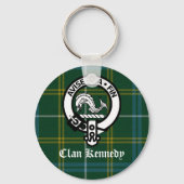 Clan Kennedy Wappen Tartan Schlüsselanhänger (Vorderseite)