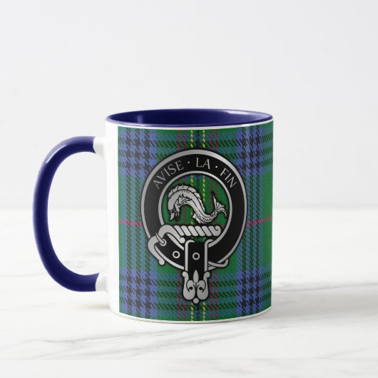 Clan Kennedy Wappen & Tartan Tasse (Links)