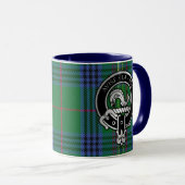 Clan Kennedy Wappen & Tartan Tasse (VorderseiteRechts)