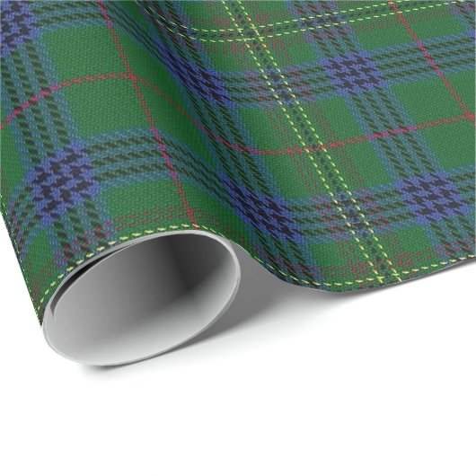 Clan-KennedyScottishTartan Geschenkpapier (Rolleneckpunkt)
