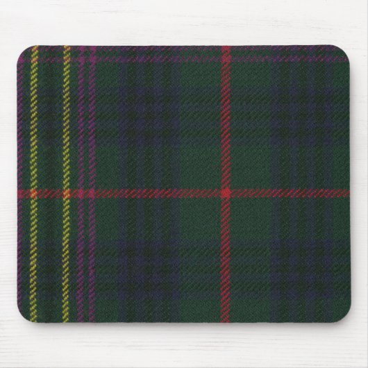 Clan-Kennedytartan-Mausunterlage Mousepad (Vorne)