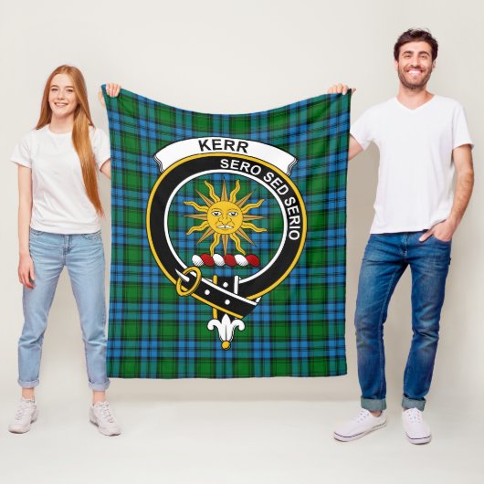 Clan Kerr Jagd Tartan Kariert Fleecedecke (Beispiel)
