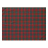 Clan Kerr Red and Forest Green Scottish Tartan Tischdecke (Vorderseite (Horizontal))