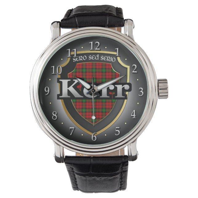Clan Kerr Scotland Celebration Watch Armbanduhr (Vorderseite)