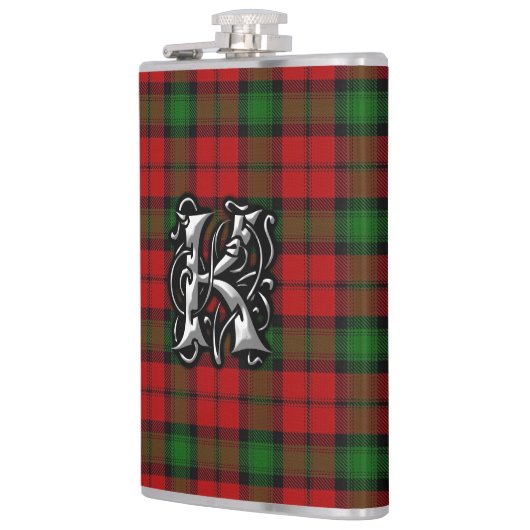 Clan Kerr Tartan-alte Schottland-Flasche Flachmann (Links)